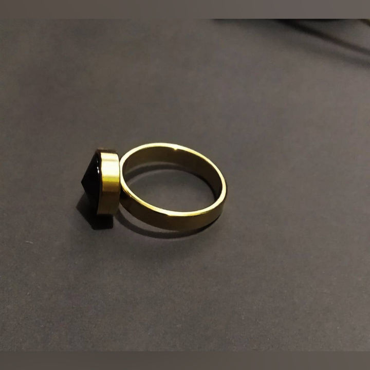 Mens Stainless Steel Finger Ring Durable Fashion Accessory