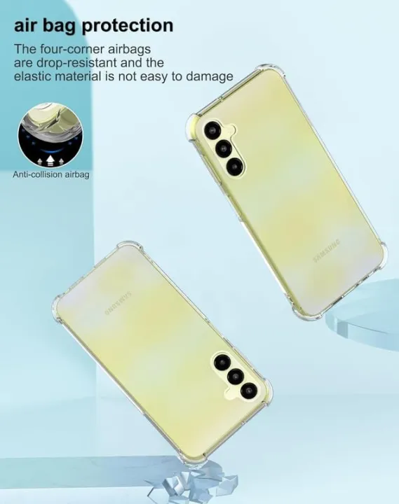 Samsung%20Galaxy%20S24%20%20Transparent%20Soft%20&%20Flexible%20TPU%20With%20Bumper%20Mobile%20Cover%20-%20Image%202