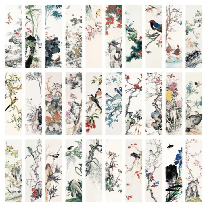 30pcs%20Different%20European%20Scenes%20Vintage%20Planet%20Flowers%20Birds%20Bookmarks%20Set%20Paper%20Page%20Notes%20Label%20Message%20Card%20Book%20Marker%20-%20Image%204