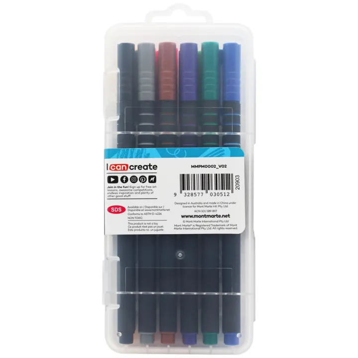 Mont%20Marte%20Fineliner%20Pen%20Soft%20Grip%2012pc%20-%20Image%202