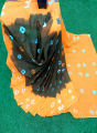 MultiColor 12 Hand  Cotton Batik Saree For Women - Sari. 