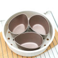 Steamed Egg Bowl Egg Shape Bowl Stainless Steel Heat Resistant Metal Food Serving Mixing Poached Egg Bowl Kitchen Supplies Huiye. 