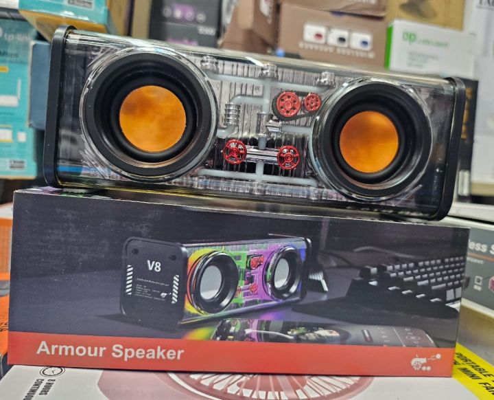 V8 Armour Speaker Portable Speaker Original