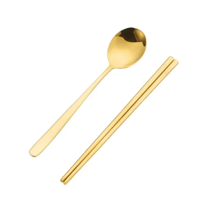 Korean%20304%20Stainless%20Steel%20Chopsticks%20Spoon%20Household%20Non-slip%20Korean%20Chopsticks%20Flat%20Solid%20Chopsticks%20Spoon%20Dinnerware%20-%20Image%204