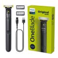 Philips QP1424/10 OneBlade Hybrid Trimmer & Shaver with Dual Protection Technology. 