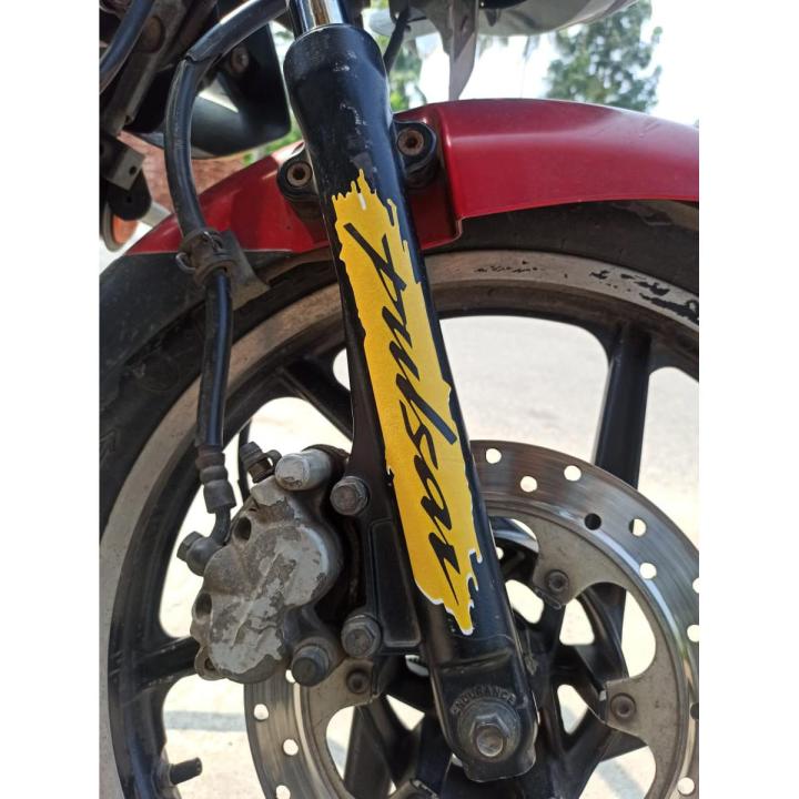 Pulsar Suspension Sticker for Bike