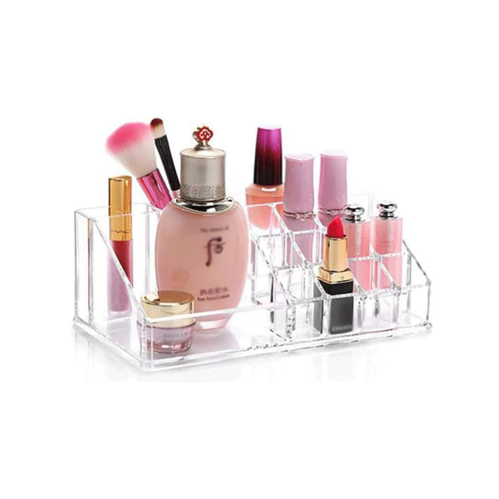 Cosmetics Organizer Box Transparent