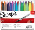 Sharpie Permanent Markers, Fine Point, Assorted Colors, 24-Count. 