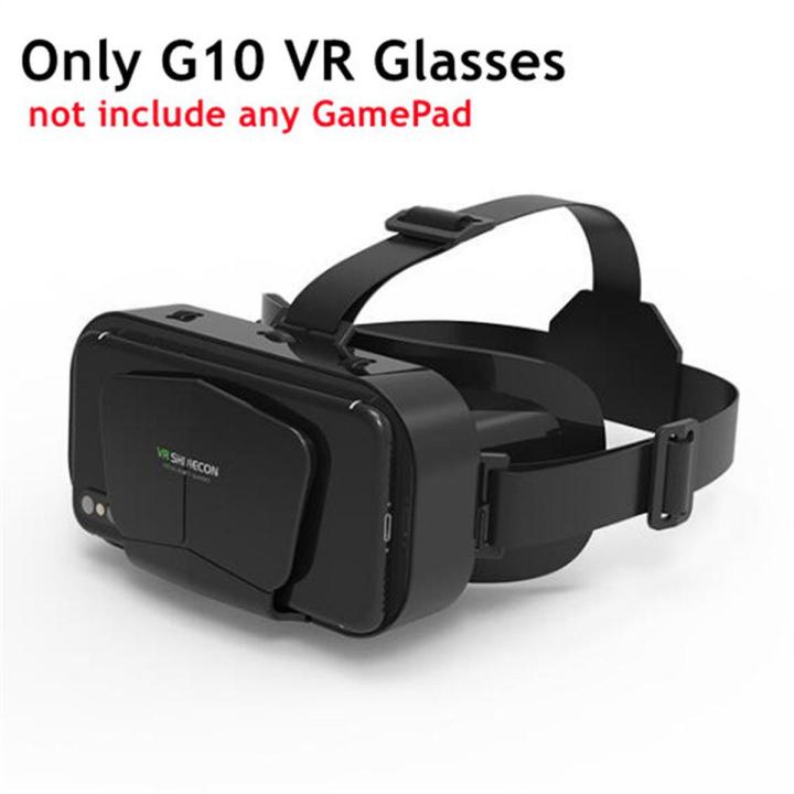 VR Shinecon New 3D Virtual Reality Gaming Glasses Headset Compatible with iPh-one and Android Phone G10 Metaverse VR Headset