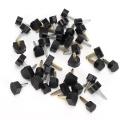 40Pcs High Heel Tip Cap Replacement Repair Wear Resistant Anti-Skid Mute Shoe Accessories. 