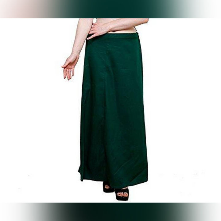 Black Saree Petticoat Cotton For Women