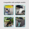 【selevn roind】Multifunctional Large Bicycle Umbrella Outdoor Sunshade Parasol Umbrella Electric Bicycle Hands-free Umbrella with Bracket. 