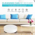 Home Smart Robot Vacuum Cleaner Mop Sweeping Dry Wet Cleaner Small Rechargeable Sweeping Robot Automatic Home Cleaning Machine-black with box. 