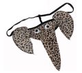 1PC New Men's Boy Elephant G-string Underwear Thong Briefs T-Back Panties Lingerie Black/Red/Leopard. 