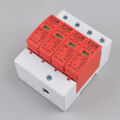 AC SPD 1P+N 3P+N 2P 4P 20KA~40KA C ~385VAC House Surge Protector protection Protective Low-voltage Arrester Device. 
