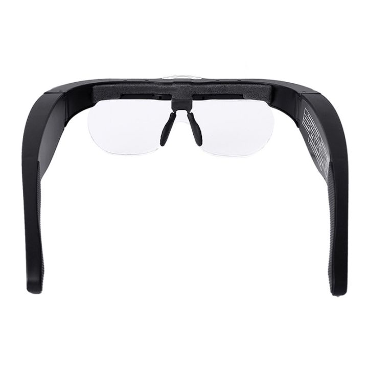 1.5X%202.5X%203.5X%205X%20Glasses%20Magnifier%20With%20USB%20Charging,%20Head%20Mounted%20Magnifying%20Glass%20For%20Reading%20Maintenance%20Beauty%20Embroidery%20-%20Image%203