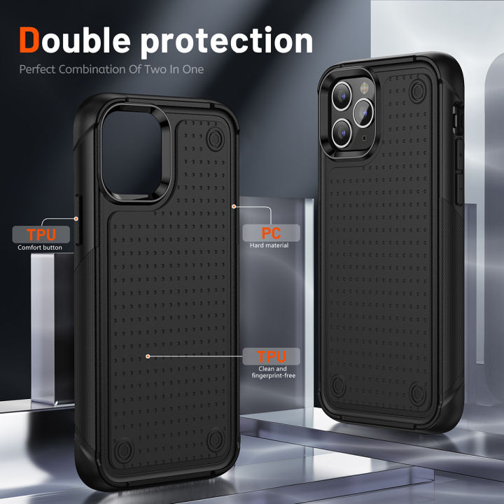Anti-fall%202%20in%201%20Heavy%20Duty%20Armor%20Case%20For%20iPhone%2011%20Pro%20Max%20Phone%20Case%20Shockproof%20Soft%20Casing%20Hard%20Back%20Cover%20-%20Image%203