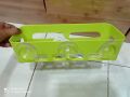 Bathroom Vacuum shelf plastic toilet bathroom vanity wall hanging storage rack basket no trace stickers. 