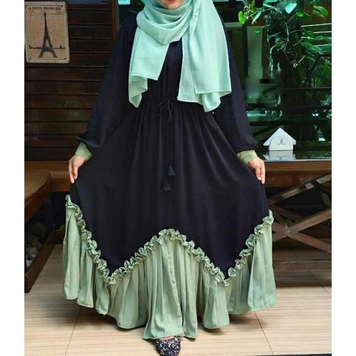 Stylish Flora Gown borka irani stylish party borka hijab fashion collection Fashionable khimar Lycra borka for Women
