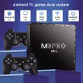4K Gamebox Video Game Console 10000 Games Emuelec 9 Emulator Retro Game Machine Android Smart TV Box Dual Wireless Controller. 