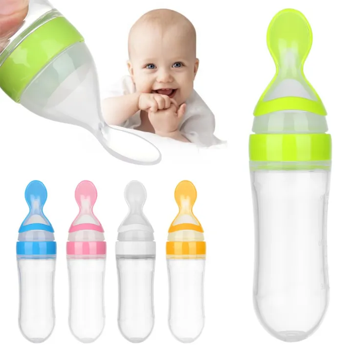 Silicone%20Baby%20Food%20Dispensing%20Spoon%20&%20Feeder,%20Travel%20Baby%20Training%20Bottle%20with%20Spoon%20Soft%20Head%20Baby%20Feeding%20Tools-%20kids%20-%20Image%203