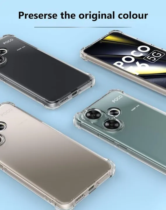 Xiaomi%20Poco%20F6%205G/Redmi%20Turbo%203%205G%20Premium%20Silicone%20Case%20Crystal%20Clear%20Soft%20TPU%20Ultra-Thin%20Transparent%20Flexible%20Protective%20Mobile%20Phone%20Back%20Cover%20-%20Image%202