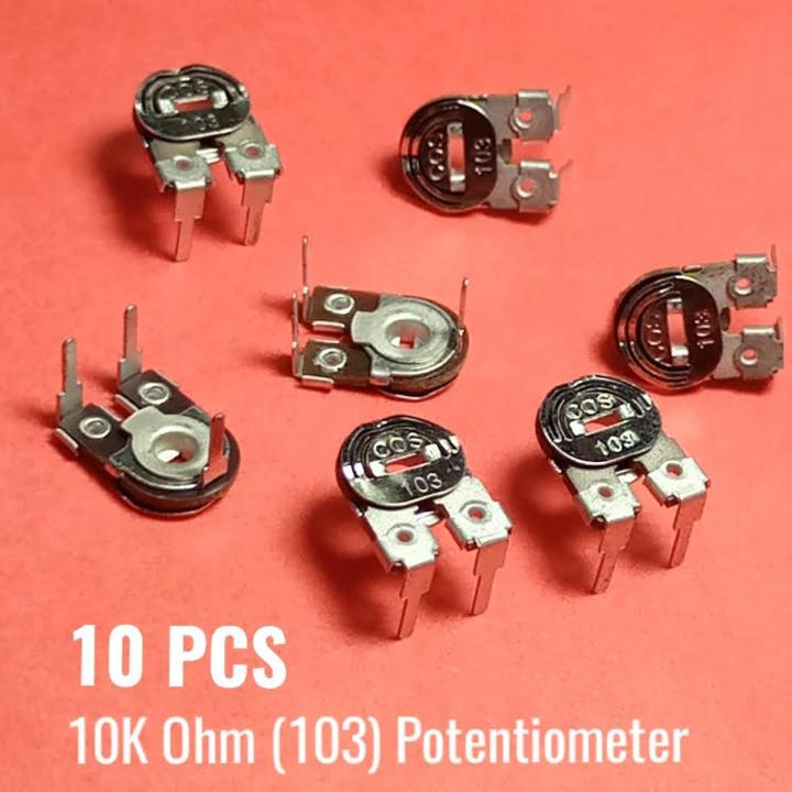 10ps- 10K ohm 103 Preset Variable Resistor WR-085 Potentiometer POT