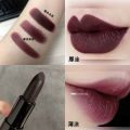 Halloween Vampire Matte Matte Lipstick Gothic European and American Dark Black Jujube Red Aunt Red Dark Cherry. 