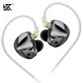 KZ d-fi earphones HiFi bass earbuds monitor 4-level tuning switch headphone Sport stereo sound noise reduction headset.
