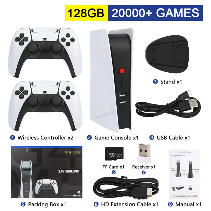 NEW%20M5-PS5%20Game%20Console%20Video%20Gamebox%2020000%20Retro%20Arcade%20Games%20Built-in%20Speaker%202.4G%20Wireless%20Controller%20FOR%20PS1/CPS/FC/GBA%20-%20Image%207