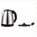 Stainless Steel Hot Water Pot Portable Boiler Tea Coffee Warmer Heater Cordless Electric Kettle-(1.7 L, Silver) - Electric Kettle.