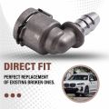 1Pc for 5 Series X3 X4 B48 Engine Return Pipe, Coolant Hose, Cylinder Body Return Pipe, Right Angle Aluminum Head. 