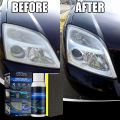 Car Headlight Polishing Agent Scratch Remover Repair Fluid Headlight Coating Renewal Polish Maintenance Liquid Kit Auto Accessor.