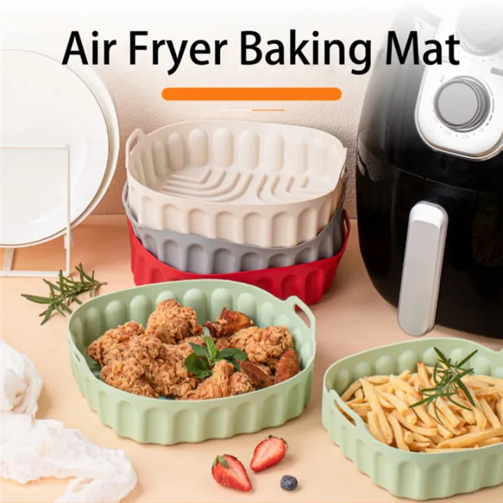 2PCS%20Air%20Fryer%20Silicone%20Baking%20Tray%20Reusable%20Square%20Air%20Fryer%20Pan%20Silicone%20Mold%20Microwave%20Pads%20Baking%20Mat%20Pot%20Tray,%20High%20Guality%20Easy%20to%20Use%20C%20-%20Image%202