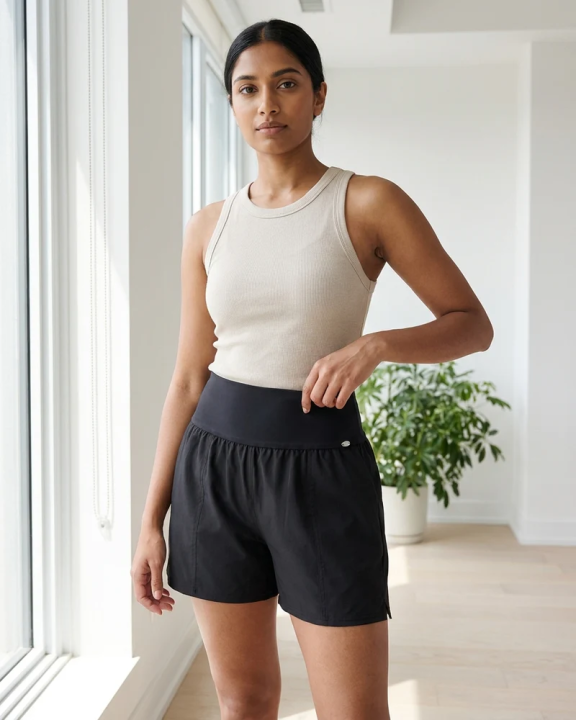 Womens%20High-Waisted%20Swim%20Shorts%20with%20Inner%20Brief%20From%20Levin%20-%20Image%203