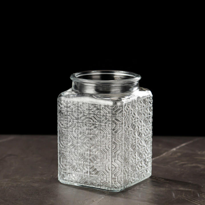 Decorative%20pattern%20Vintage%20jar%20Handcrafted%20Organizer%20%20glass%20Pattern%20glass%20Airtight%20seal%20Sturdy%20construction%20Sealed%20jar%20for%20Home%20decor%20Kitchen%20storage%20Pantry%20organization%20Gift%20idea%20Suitable%20for%20all%20-%20Image%206