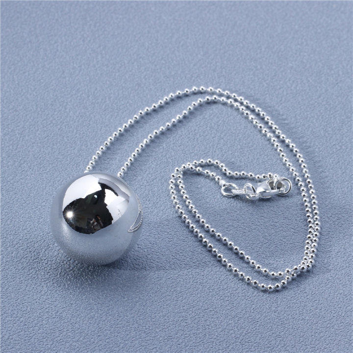 【Daily Necessities For Anyone Store】Necklace Brilliant Pregnancy Chime Bola Pendant 45" & Long for Mother
