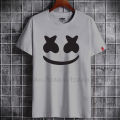 T-SHIRT FOR MEN Star design ash colour. 