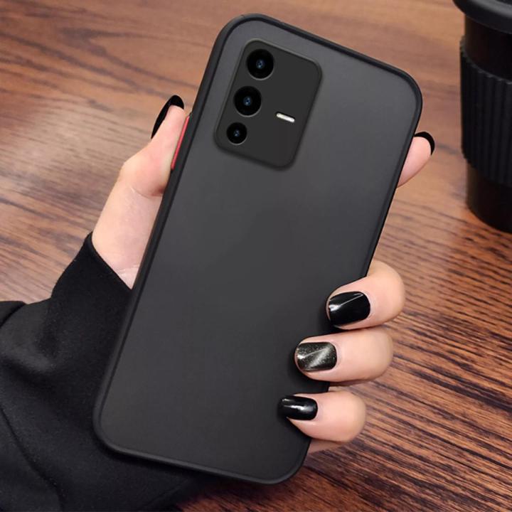 Vivo V23 5G / Vivo S12 5G - Matte Protective Smoke Case Matte Bumper Cover phone case Back cover Phone Cover