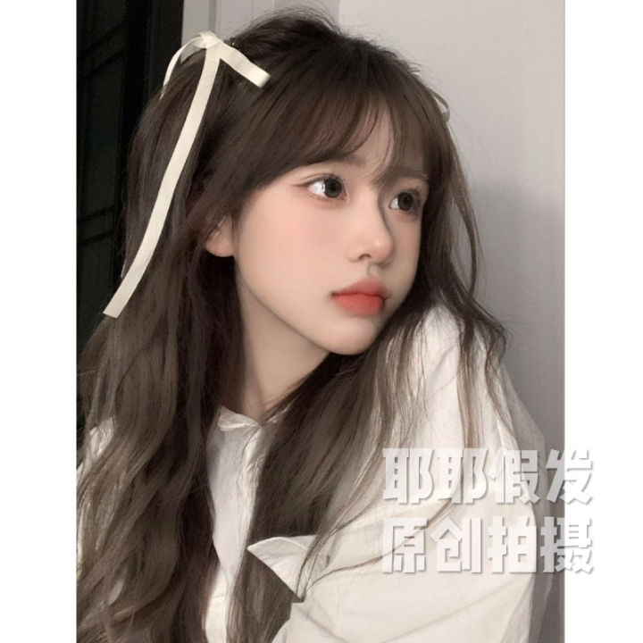Cross%20Border%20Wig%20Female%20Long%20Hair%20Natural%20Long%20Curly%20Hair%20Lolita%20Round%20Face%20Full%20Head%20Cover%20Wig%20Korean%20Style%20Egg%20Cone%20Big%20Waves%20-%20Image%202