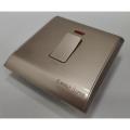 Energy Super 20A Gold DP Geyser Switch Socket Prime Caliber Electrical Wall Power with Indicator. 
