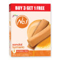 Godrej No.1 Sandal Soap 100 gm (Buy 3 Get 1 Free).