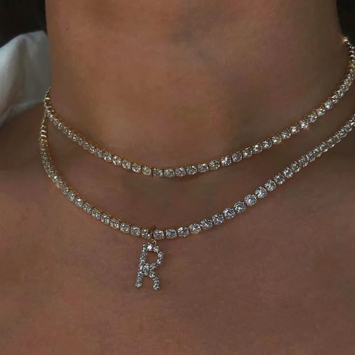 %E3%80%90The%20road%20to%20happiness%20Store%E3%80%91Crystal%20Alphabet%20Initial%20Pendant%20Necklace%20Women%20Cubic%20Zirconia%20Iced%20Out%20CZ%20Tennis%20Chain%20Name%20Letter%20Necklace%20Hip%20Hop%20Jewelry%20-%20Image%203