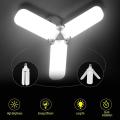 Folded fan blades LED bulb 45W short review. 