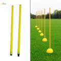 Soccer Training Markers Bright Colors Football Sign Pole for Soccer Football. 