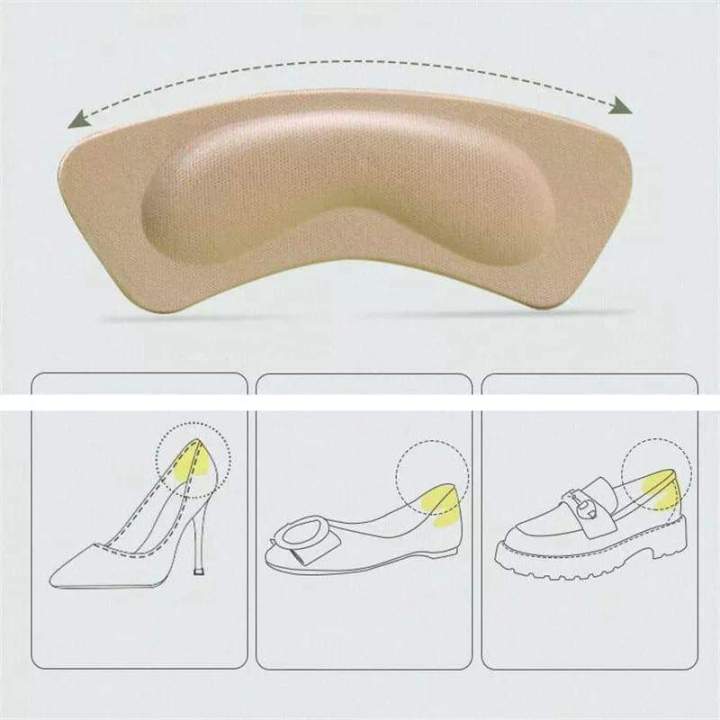 2%20pcs%20Insole%20Pad%20Inserts%20Heel%20Post%20Back%20Breathable%20Anti-slip%20for%20High%20Heel%20Shoe%20High%20Heel%20Shoes%20Insoles%20Memory%20Foam%20-%20Image%204