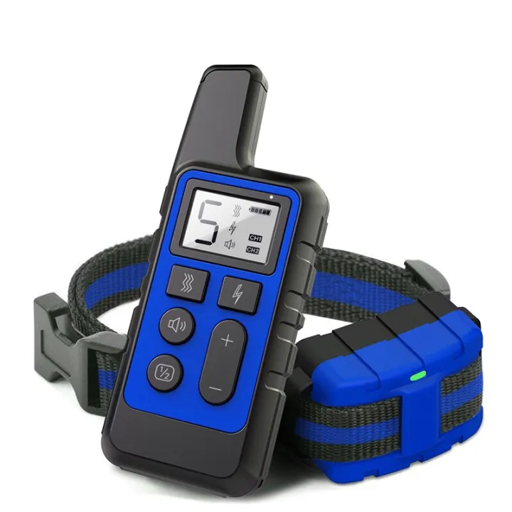 500m%20Remote%20Pet%20%20Training%20Collar%20with%20Beep%20Vibration%20Shock%20%20Collar%20Pet%20Behavior%20Training%20for%20Small%20Medium%20Large%20hound%20s%20blue%20-%20Image%202