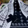 New Collection Screen Print Cotton Three Piece.