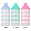 Portable Feeding Infant Formula dispenser baby milk bottle food storage box milk powder container. 