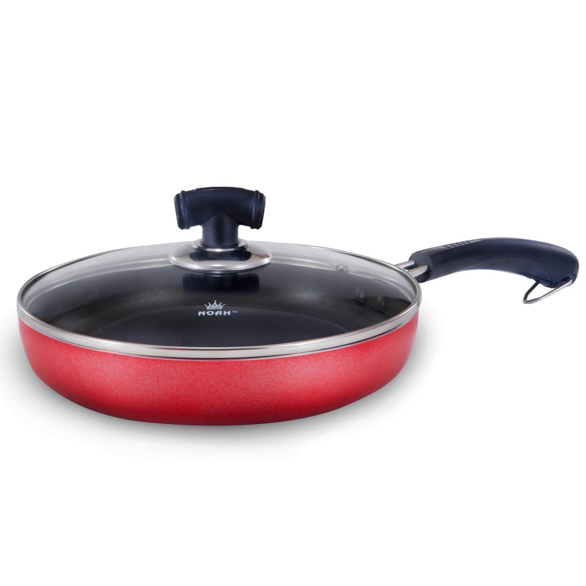 NOAH Nonstick Frypan - 26.5 cm - Red